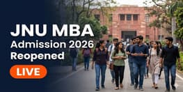 JNU MBA Admission 2026 Reopened Apply by May 15